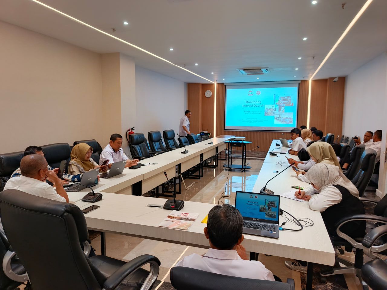Rapat Fasilitasi dan Pembinaan Perlindungan Kekayaan Intelektual Kota Makassar