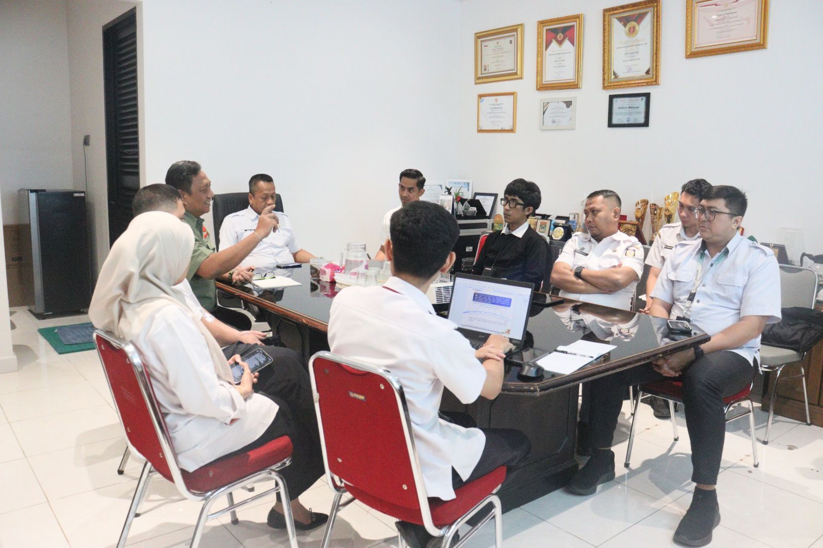 Kepala Brida, Menghadiri Rapat Koordinasi Persiapan Penginputan IPKD