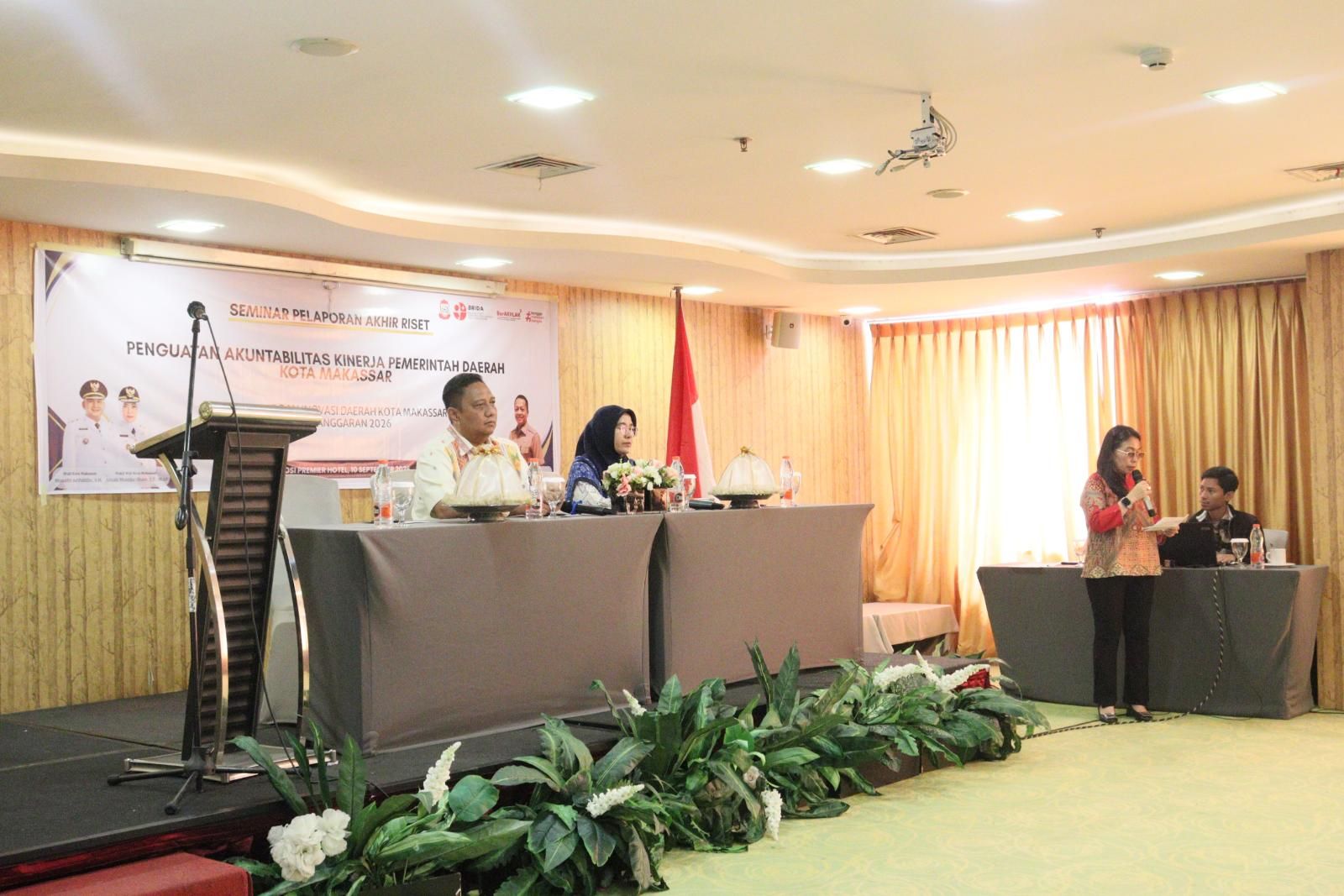 BRIDA Kota Makassar Menghadiri Seminar Pelaporan Akhir Riset T.A. 2026